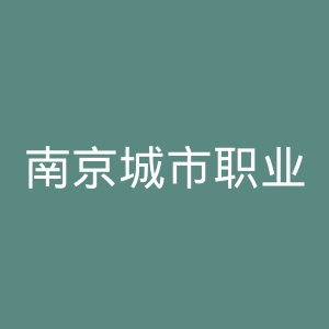 南京城市职业学院官网