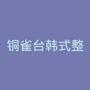 铜雀台韩式整形专业机构官网
