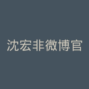 沈宏非微博官网