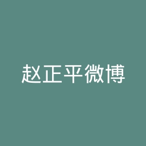 赵正平微博