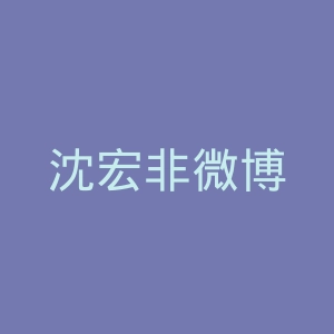 沈宏非微博