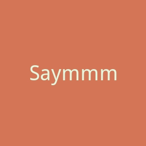 Saymmm官网